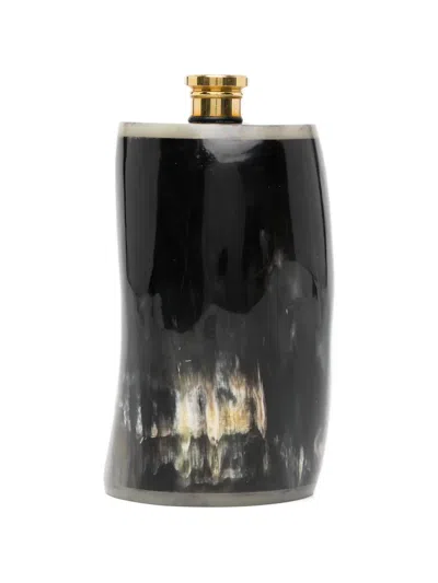 Keepsake Cattle-horn Bottle In Black