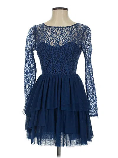Pre-owned Keepsake Cocktail Dress In Blue