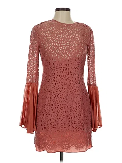 Pre-owned Keepsake Cocktail Dress In Burgundy