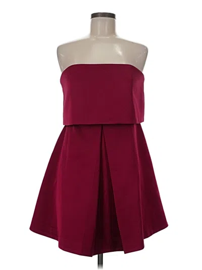Pre-owned Keepsake Cocktail Dress In Burgundy