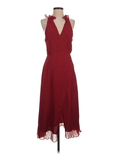 Pre-owned Keepsake Cocktail Dress In Burgundy