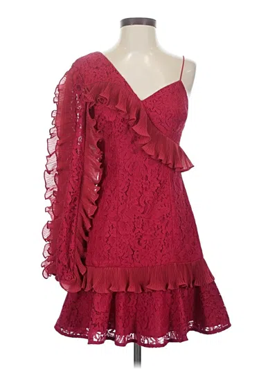 Keepsake Cocktail Dress In Burgundy