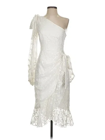 Pre-owned Keepsake Cocktail Dress In Ivory