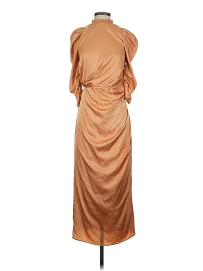 Pre-owned Keepsake Cocktail Dress In Tan