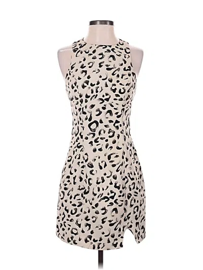 Pre-owned Keepsake Cocktail Dress In Tan