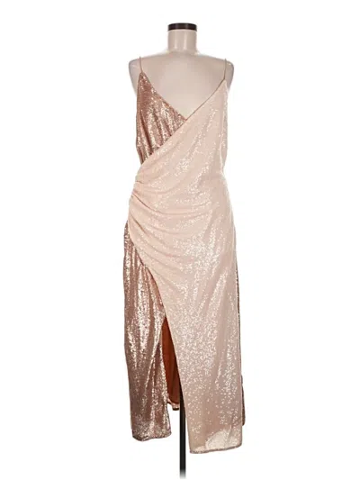 Pre-owned Keepsake Cocktail Dress In Tan