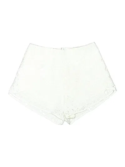 Pre-owned Keepsake Formal Skirt In White