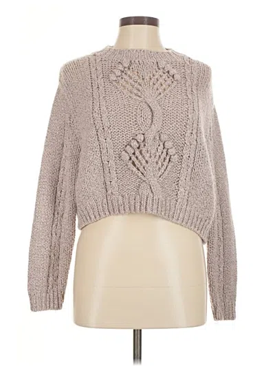 Pre-owned Keepsake Pullover Sweater In Gray