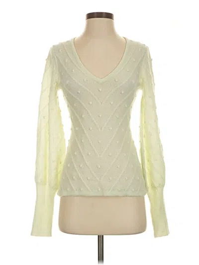 Pre-owned Keepsake Pullover Sweater In Ivory