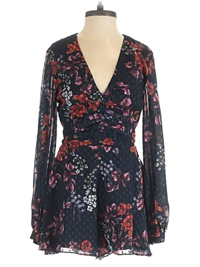 Pre-owned Keepsake Romper In Black