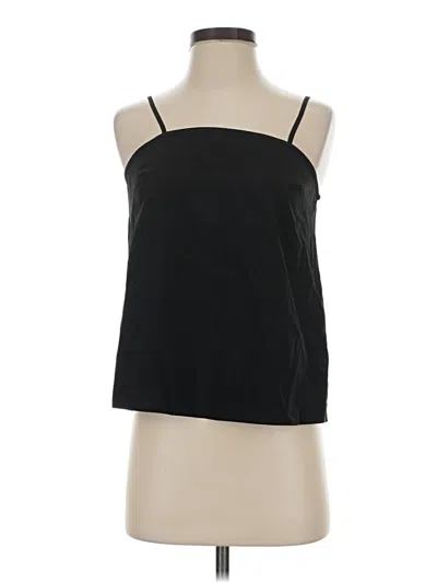 Pre-owned Keepsake Sleeveless Top Black Halter Neckline Tops