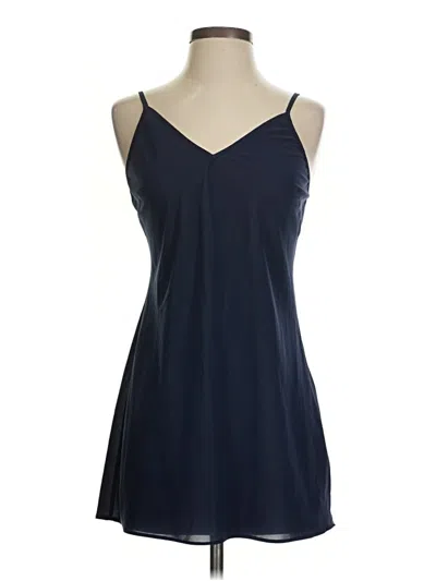 Pre-owned Keepsake Sleeveless Top Blue Halter Neckline Tops