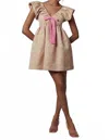 Keepsake Strawberry Fizz Mini Dress In Pink Multi In Pink