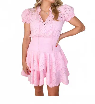 Keepsake Sugar Blossom Mini Dress In Pink