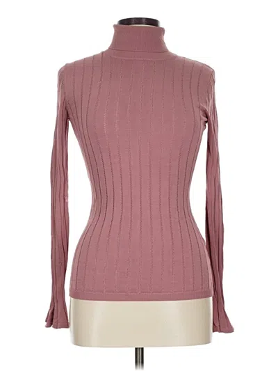 Pre-owned Keepsake Turtleneck Sweater In Pink