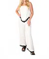 Keepsake Wave Check Set In Beige In White