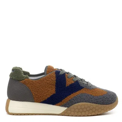 KEH-NOO KEH NOO PEWTER/OCRA SNEAKERS