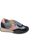 Keh-noo Keh Noo Navy Grey Sneakers In Multi