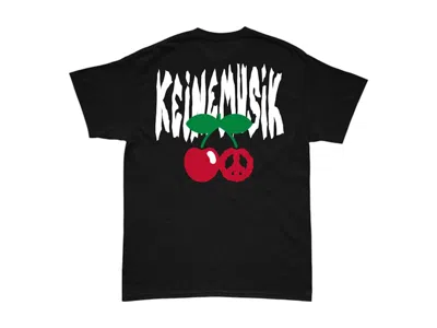 Pre-owned Keinemusik Men's  X Pacha Peace Cherry 2025 Tee Shirt In Black