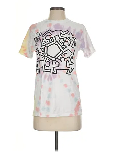 Pre-owned Keith Haring Short Sleeve T-shirt In White