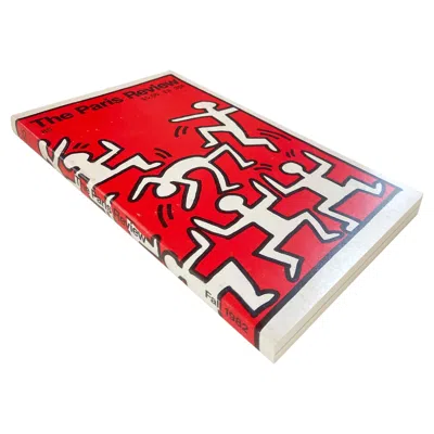 Pre-owned Keith Haring The Paris Review, 1982 'vintage ' In Red