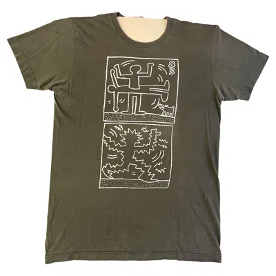 Pre-owned Keith Haring Vintage  Pop Shop T-shirt In Black