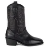 Keith Scarrott Shoes Women's Agnano Black Cowboy Boot In Black