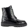 Keith Scarrott Shoes Women's Black Lucido Lace Up Boot In Black