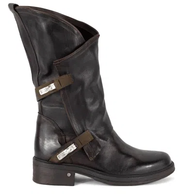 Keith Scarrott Shoes Women's Brown Costa Biker Boot