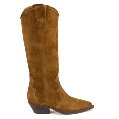 Keith Scarrott Shoes Women's Brown Etereo Tan Suede