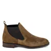 Keith Scarrott Shoes Women's Brown Tiro Tan Suede Chelsea Boot In Brown