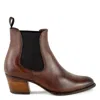 Keith Scarrott Shoes Women's Brown Tuscan Tan Chelsea Boot In Brown