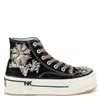 Keith Scarrott Shoes Women's Coppola Black Hi-top In Black