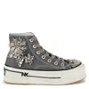 Keith Scarrott Shoes Women's Coppola Grey Hi-top In Gray