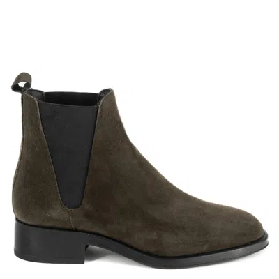 Keith Scarrott Shoes Women's Londra Brown Suede Chelsea Boot