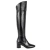 Keith Scarrott Shoes Women's Napoli Black Over The Knee Boot In Black