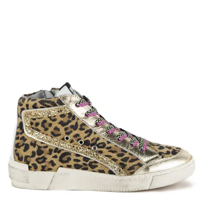 Keith Scarrott Shoes Women's Neutrals / Brown Bruna Hi-top Trainer