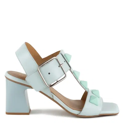 Keith Scarrott Shoes Women's Picciol Blue Stud Sandal