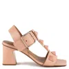 Keith Scarrott Shoes Women's Picciol Pink Stud Sandal