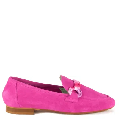 Keith Scarrott Shoes Women's Pink / Purple Goro Pink Snaffle Loafer In Pink/purple