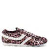 Keith Scarrott Shoes Women's Pink / Purple Sottile Pink Leopard Trainer In Pink/purple