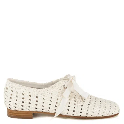 Keith Scarrott Shoes Women's Ravello White Lace Up