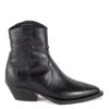 Keith Scarrott Shoes Women's Staffe Black Ankle Boots In Black