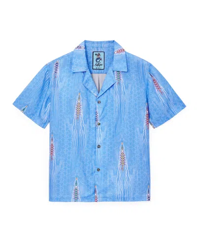 Kelapa Men's Blue Chase The Dragon