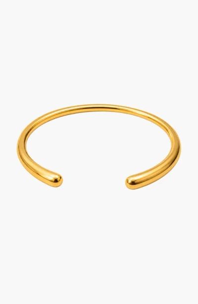 Kellery Daily Essential Rounded Bangle In Gold