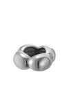 Kellery Dazzle Dream Silver Petal Ring In Silver
