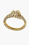 Kellery Empress Panther Bangle In Gold