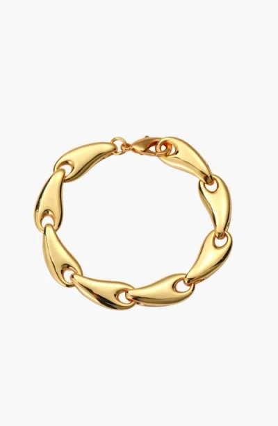 Kellery Grace Link Bracelet In Gold