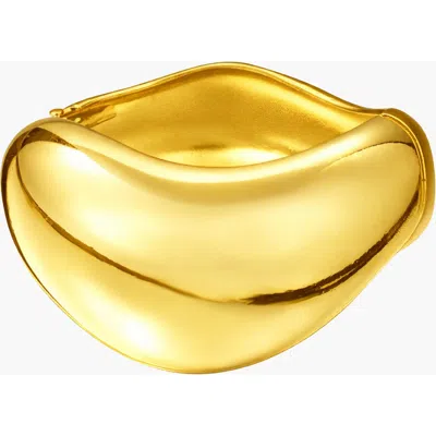 Kellery La Nonna Sculptural Organic Bold Cuff In Gold