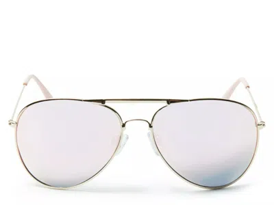 Kelly & Katie Accomplice Aviator Sunglasses In Gray